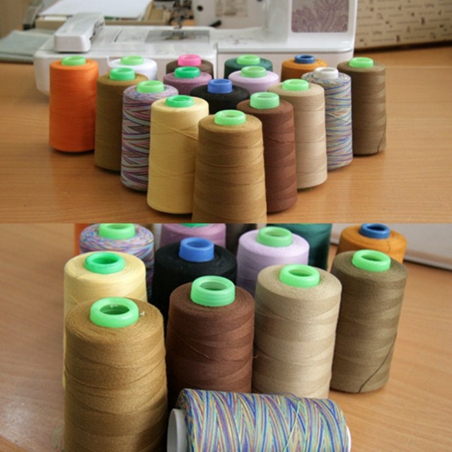 핸드메이드114 20수4합 많이굵은 청바지실 1500미터 대용량 스티치실, 203, 1개