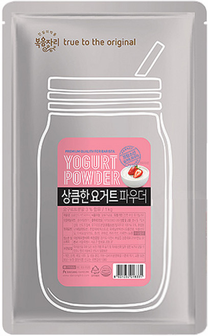 대상 복음자리 상큼한 요거트 파우더 1kg, 1개입, 1개