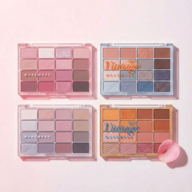 웨이크메이크 소프트 블러링 아이팔레트 16구 14g, 03 선셋 블러링, 1개