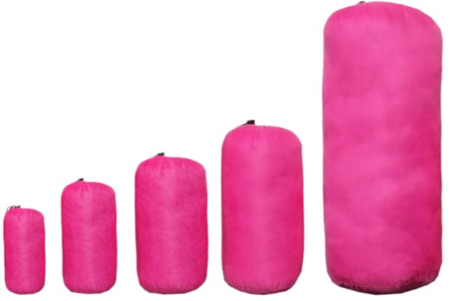 多尺寸 - 旅行居家整理必備 輕巧耐用 多色可選, 玫紅色