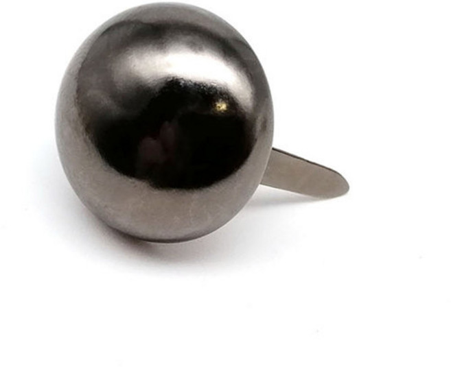 50PCS 세미 볼 가방 DIY 리벳 작업 하단 철 스터드 네일 다리 공예 피어싱 보호 손 금속 핸드백 라운드 피트 가죽