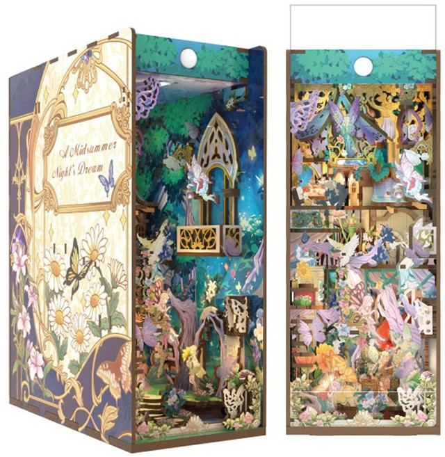 핸즈크라프트 diy 미니어처 하우스 북눅 북엔드 미드서머 드림