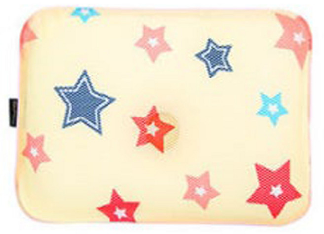 지오필로우 망사 유아동 베개커버, 옐로우스타