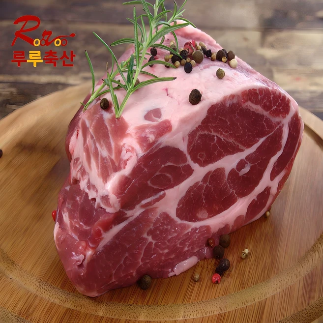 [루루축산] 왕목살 덩어리 2kg (원육) 수입돼지고기, 1팩 - 쿠팡