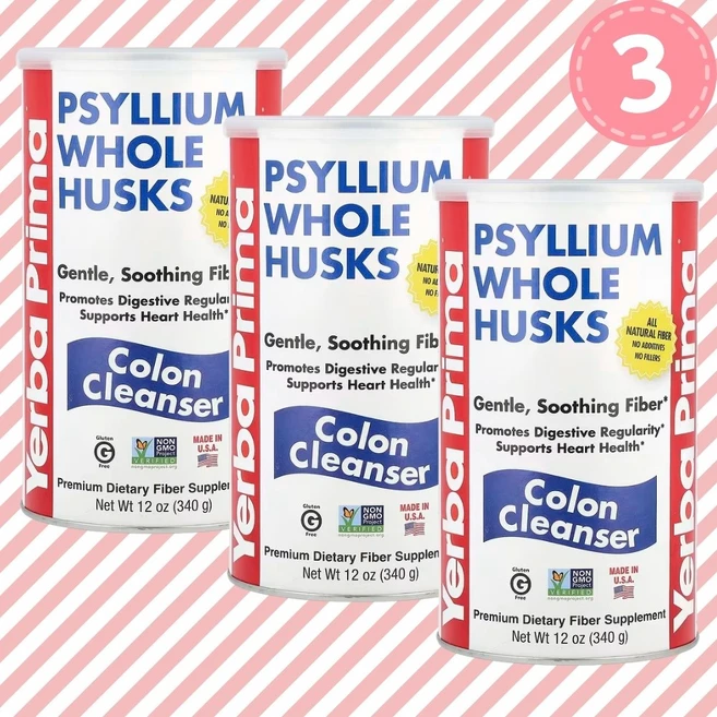 예르바 프리마 차전자피 가루 분말 차전자 340g 3개 - 쿠팡