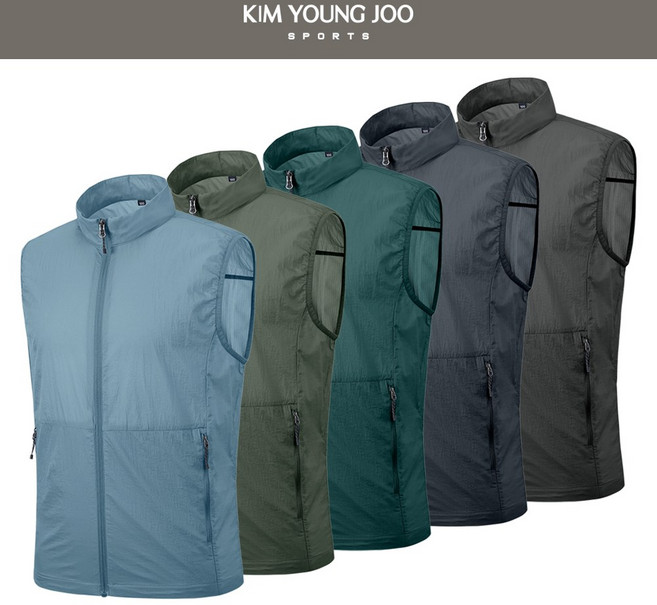 [여름용]김영주스포츠 남성 윈드 베스트 MV522