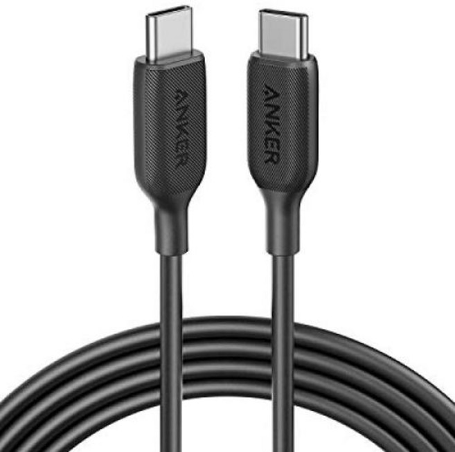 앵커 Anker USB 케이블 PowerLine III USB-C & USB-C 2.0 케이블 (1.8m 블랙)