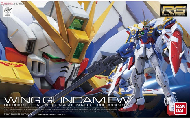 BANDAI RG 1/144 飛翼鋼彈EW版模型, 1個