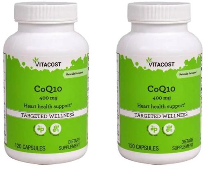 비타코스트 코큐텐 400mg 캡슐 120정, 2개 - 쿠팡