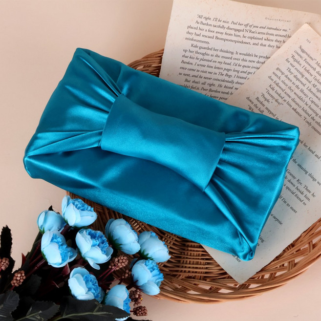 정담은보자기 선물포장 공단 보자기, 65cmx65cm, 1장, 북청