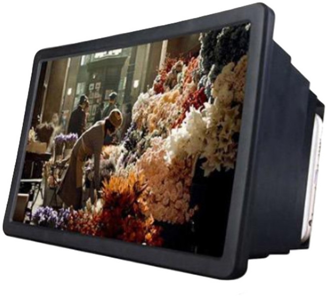 스마트폰 확대 스크린 시네마 폰거치대 미니 영화관, 1개