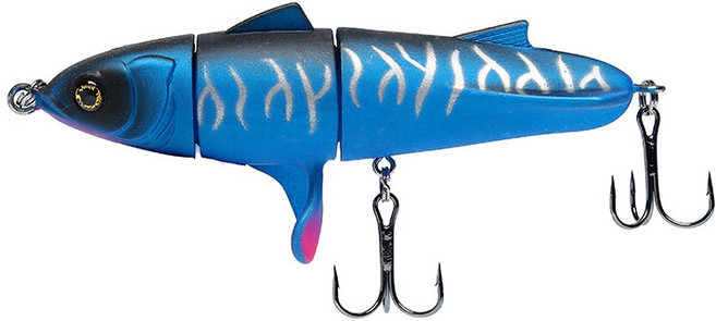 트랙터 루야 미끼 수면 시스템 장거리 플로팅 펜슬 가짜 미끼 세트 프로펠러 미끼 민물 낚시 검은 물고기 콕 입, 진네이비11cm/24g, 1개, 7, 24g