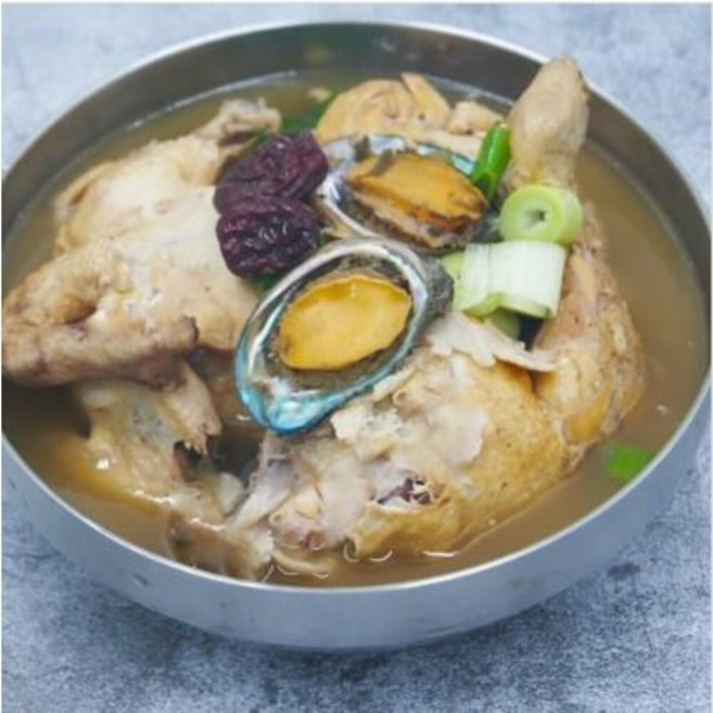 프리미엄 전복 삼계탕, 650g, 1개