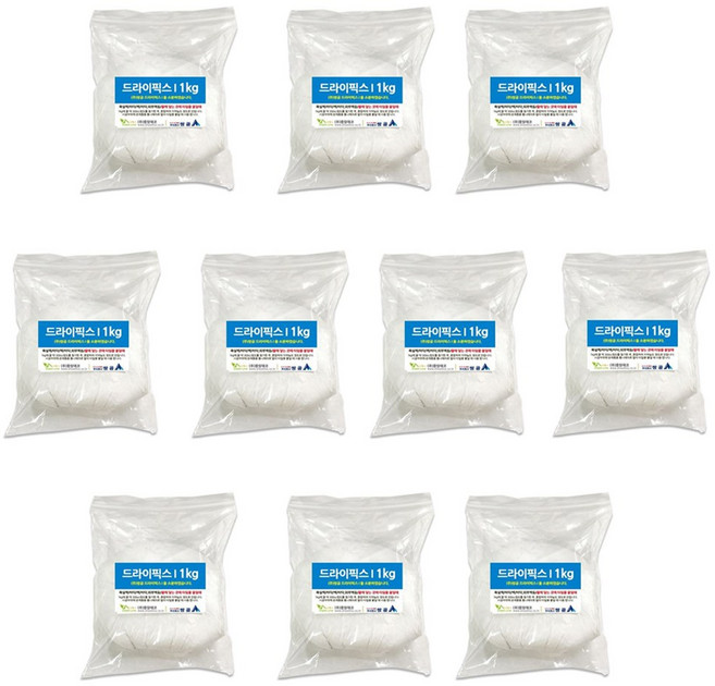 쌍곰 드라이픽스1 타일 벽 바닥용 접착제 1kg, 10개