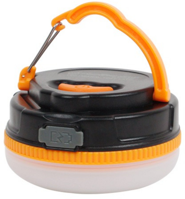 비츠온 LED 오렌지 텐트등 IN WS-500 충전식 캠핑조명 랜턴 걸이등 차박 작업등, 1개