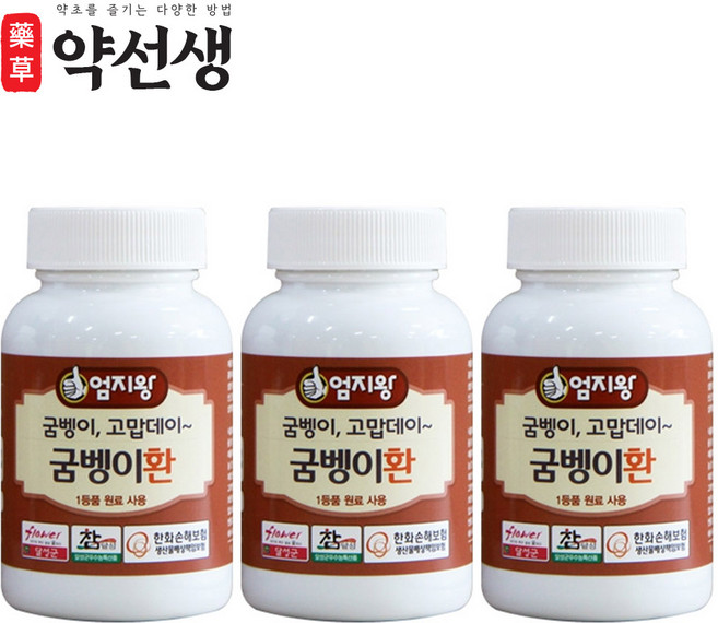 약초약선생 국산 굼벵이환 85g, 3개