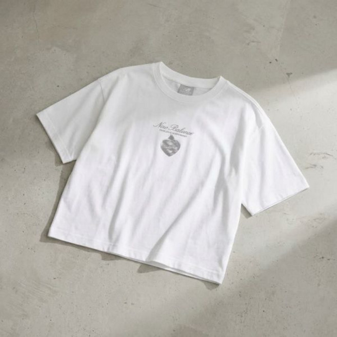 뉴발란스 NBNEG2W562 여성 Frozen 그래픽 반팔티 WHITE 10