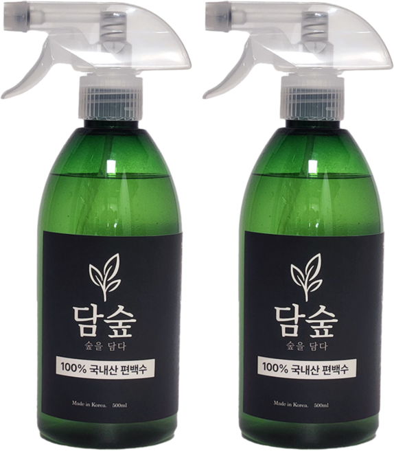 여온 피톤치드 편백수 100% 스프레이 진드기, 2개, 500ml