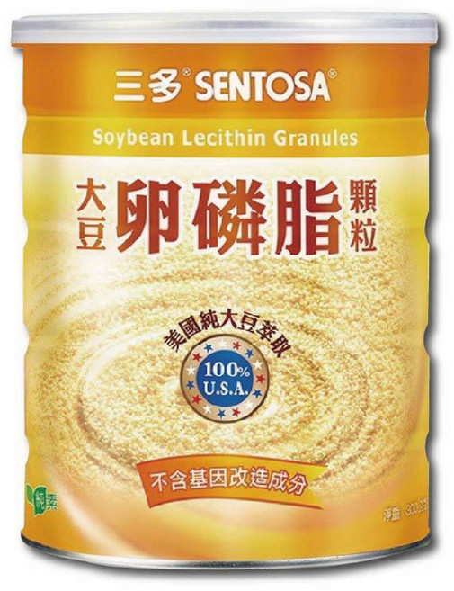 三多 SENTOSA 大豆卵磷脂顆粒, 300g, 1罐