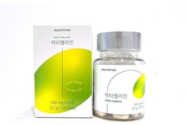 악타멜라인 acta melain 600mg, 1개, 45정