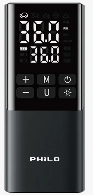PHILO 飛樂 TP21Ⅱ 雙效版 無線電動打氣機, 1個