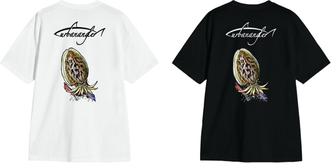 [기능성 원단] 어반앵글러 울트라 라이트 기능성 낚시반팔티 (갑오징어 반팔), 블랙