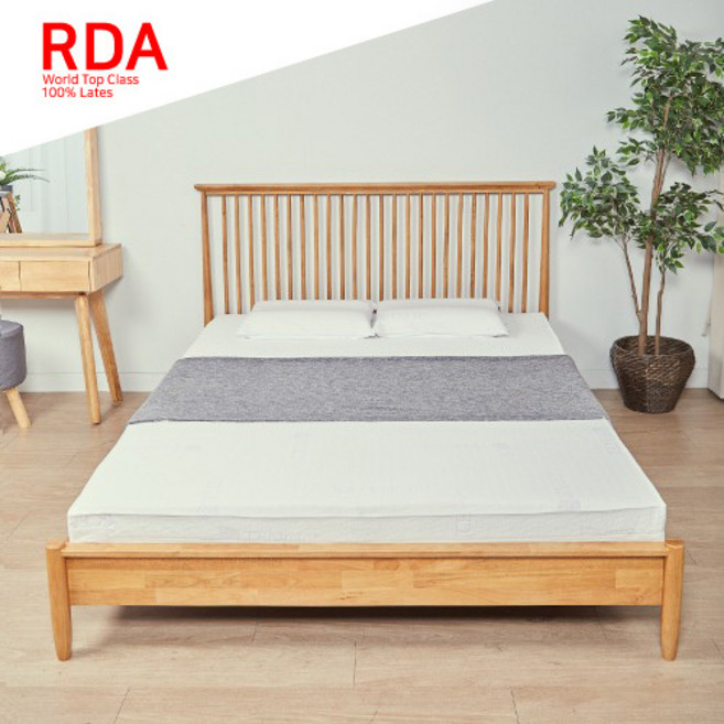 RDA 천연 라텍스매트리스 라텍스침대 두께 15cm 퀸