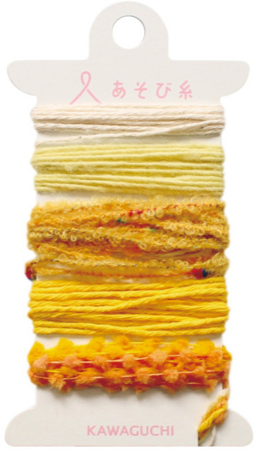 미니 손뜨개 DIY 키트 직조기 니팅머신 태교 취미 뜨개질 베틀 공예, 손뜨개 실(엘로우), 1개