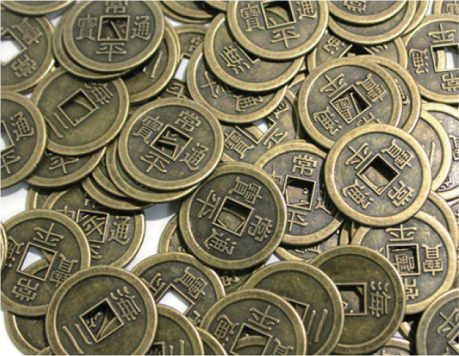 엽전 50개입 상평통보 옛날돈 조선시대 옛날 역할놀이 만들기재료 미술 유치원 어린이집 학교 학원, 10개