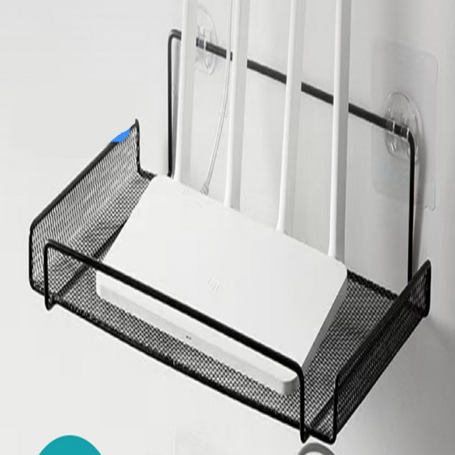 디오케이 벽걸이 거치대 무타공공유기, 화이트