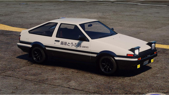 ADDICTION 車殼 - AE86 Sprinter Trueno (AD-RB15) 雙門, 1個