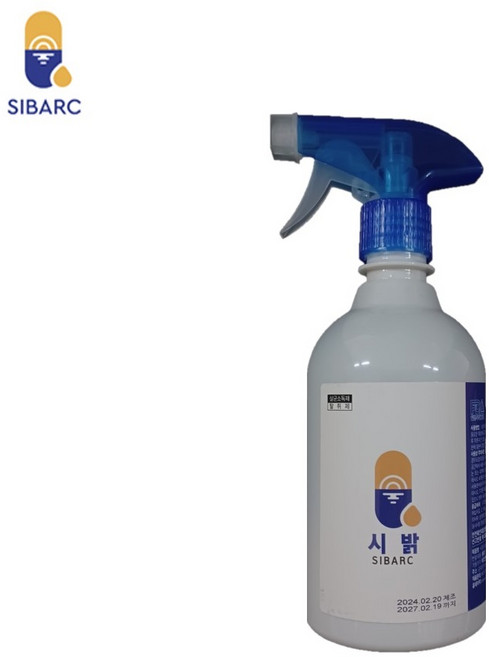 시밝 차아염소산수 살균소독제, 1개, 500ml