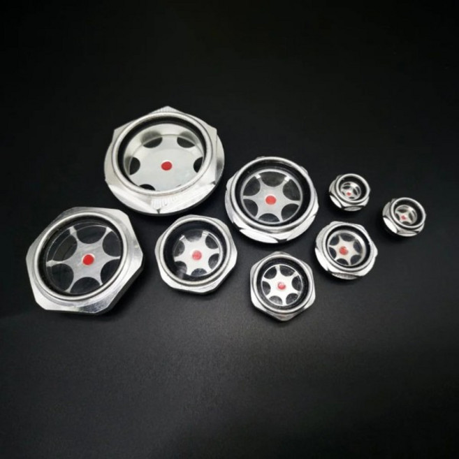 M10/12/14/16/20-M60 미터법 남성 1/4 인치3/8인치 인치-2인치 BSP NPT 공기 압축기 선반 용 알루미늄 오일, 23 BSPP 1 Inch, 01 5 pcs