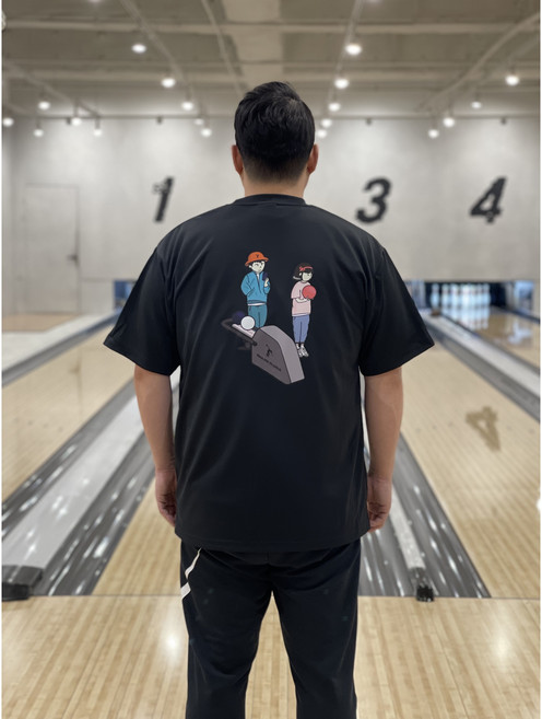 볼링장 데이트 티셔츠