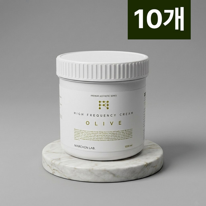 메르헨랩 올리브 고주파크림, 1.2L, 10개