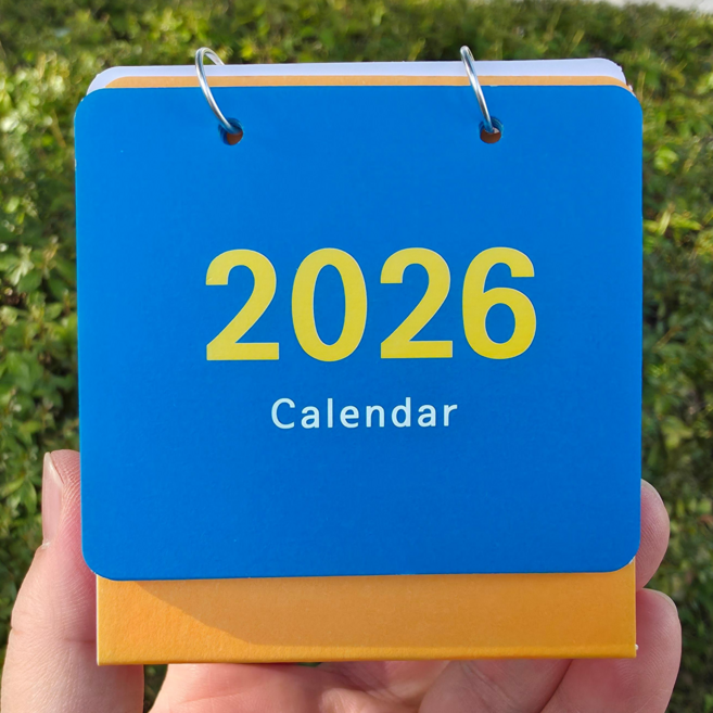 Dgood 2026 초미니 달력 (내지기준 7x6cm), 07_초미니 블루(환타)