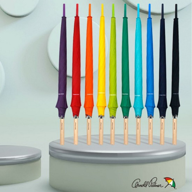 튼튼한 아놀드파마 60 원목손잡이 장우산 자동 우산 판촉