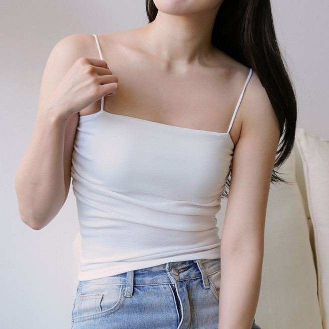 엘라운지 셔링 볼륨업 브라탑 끈나시