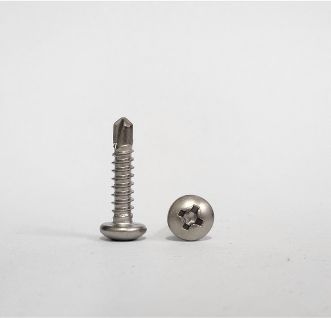 스텐 기리피스 T 둥근형 직결피스 철판피스 대화공업, 둥근머리 #8 X 13mm 100개, 1개