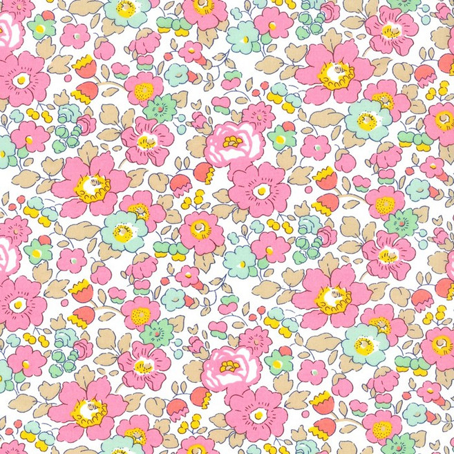 리버티몰 Liberty Fabrics Betsy B Tana Lawn Cotton Classic 40th Anniversary 영국 리버티 원단
