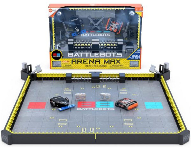 HEXBUG 헥스버그 배틀봇 아레나 MAX 원격 제어 전투로봇 대결 피규어, 이전 버전, 1개