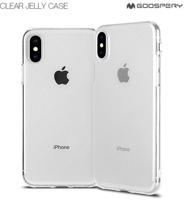 깔끔한 변색방지 클리어 젤리케이스 스마트폰보호