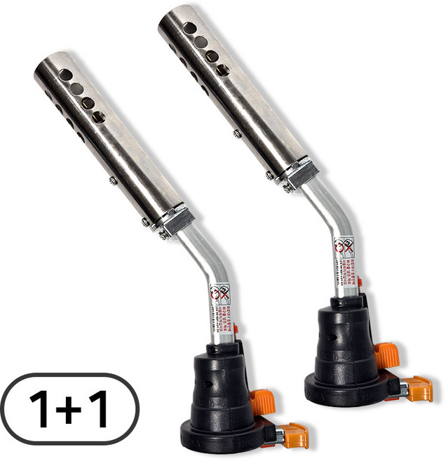 <공구파는언니>신성 킹스타 국산 강력화력 가스토치 오토 토치 1+1 TKT-205 캠핑용 업소용불맛, TKT-305+TKT-305, 1개