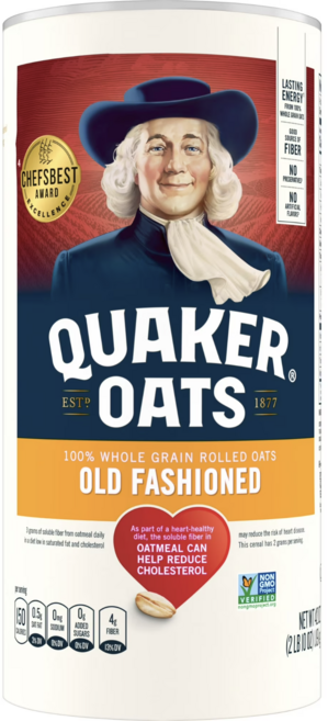 퀘이커 오트 올드 패션 Quaker Oats Old Fashioned 42oz(1190g) 2개