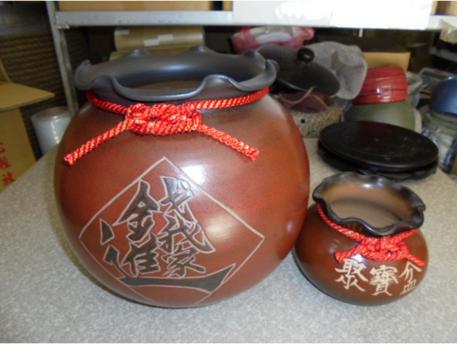 鵬宗小舖 陶瓷聚寶盆 花器 手拉坯 新居 開幕 送禮 台灣鶯歌手工製造, 特大款