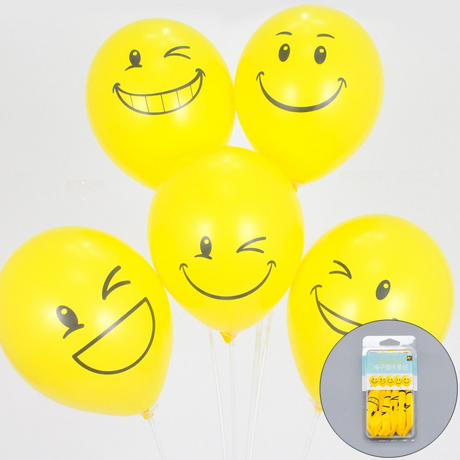 스마트케이스풍선36번30.5cm개구쟁이5개 케이스 풍선 펄풍선 인쇄풍선 스마일풍선 실내장식 생일파티 풍선장식 파티용품 이벤트, 스마트케이스풍선36번(30.5cm개구쟁이5개)