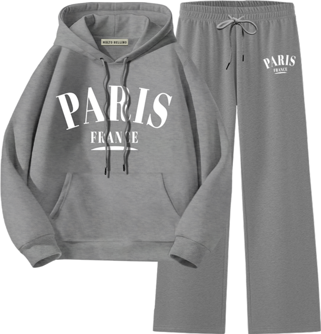 몰토벨리노 기모 ST 파리프랑스 스탠다드핏 후드티 일자팬츠 상하세트