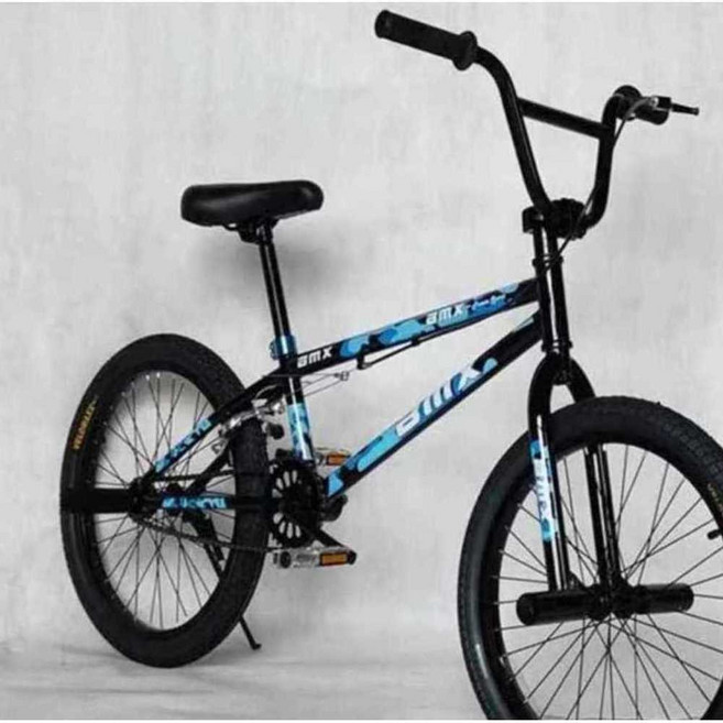 에인젤 묘기자전거 바이크 경량 스턴트 기술 고급형, 1개, 묘기 자전거 - 그레이