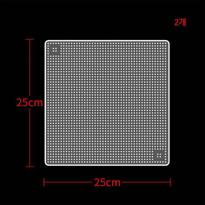 실리콘뚜껑 투명 재사용 실리콘 랩 그릇 덮개, 2개