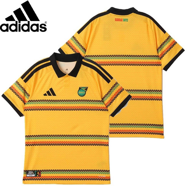 아디다스 자메이카 밥 말리 국가대표 홈 레플리카 저지 반팔 유니폼 KD0959